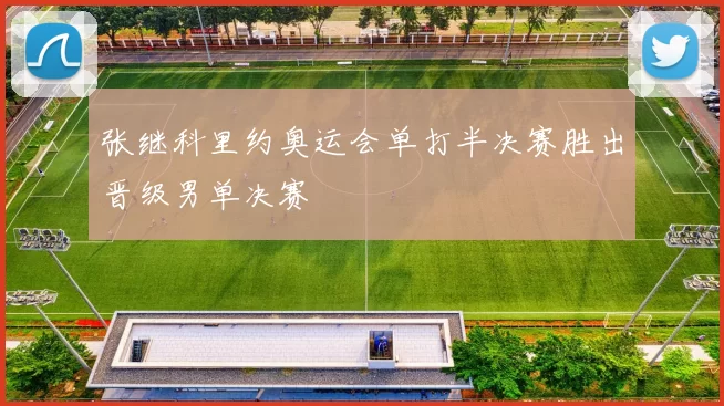 张继科里约奥运会单打半决赛胜出晋级男单决赛